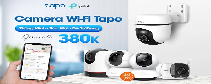 CAMERA WIFI TAPO GIÁ HẤP DẪN