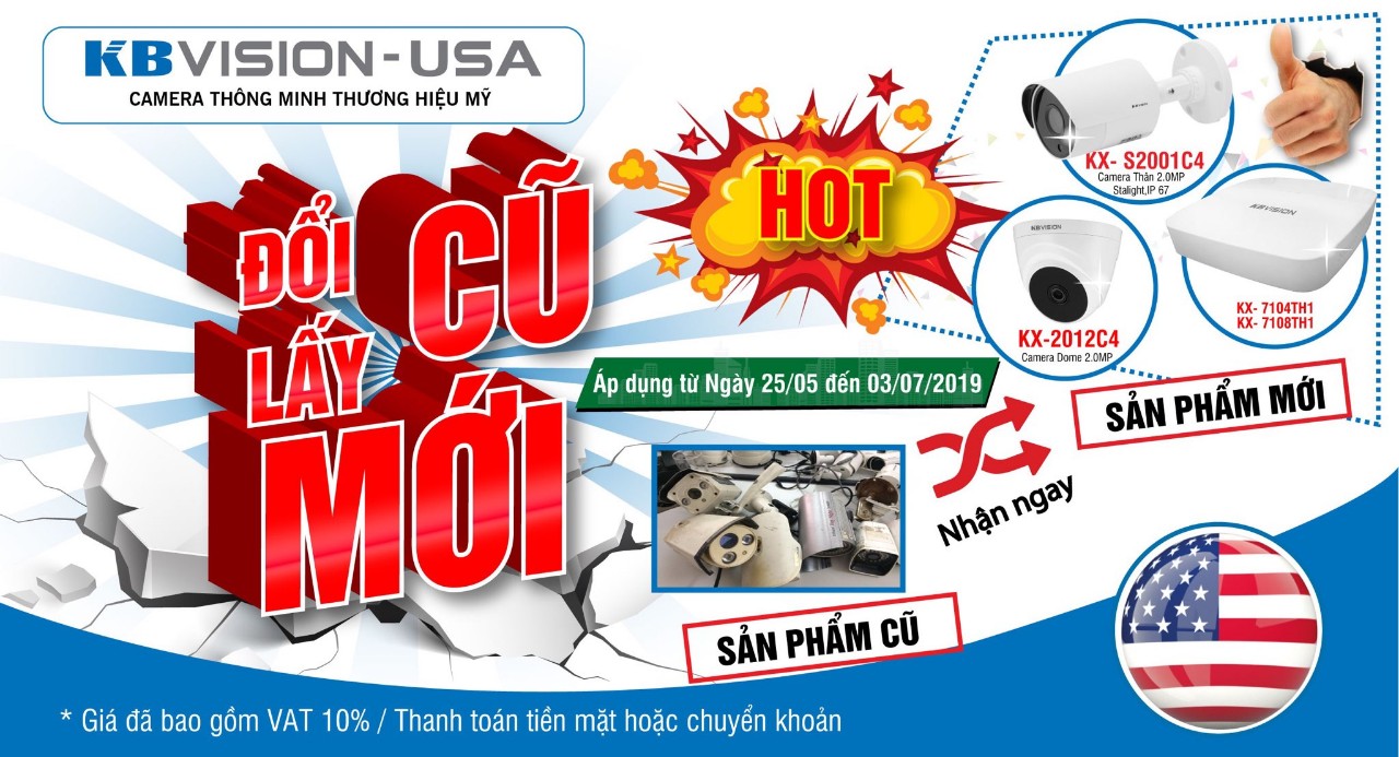 KBVISION “ ĐỔI CŨ LẤY MỚI”