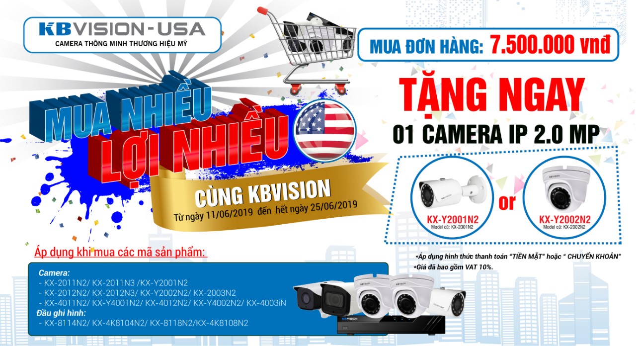 “ MUA NHIỀU – LỢI NHIỀU ‘’ CÙNG KBVISION